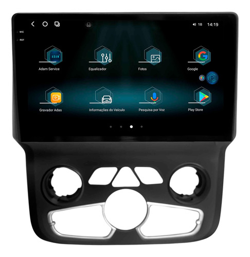 Multimidia Aikon Fóton G3 Dodge Ram 13/18 8+256gb Octa 2k 9p