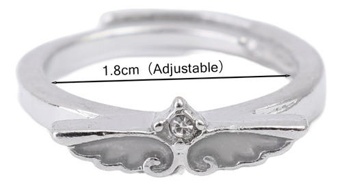 Anillo Luminous Pairs Para Mujer, Anillo De Pareja Ajustable