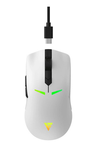 Mouse Gamer Force One Sirius Wireless 10k Dpi 7 Botoes Rgb