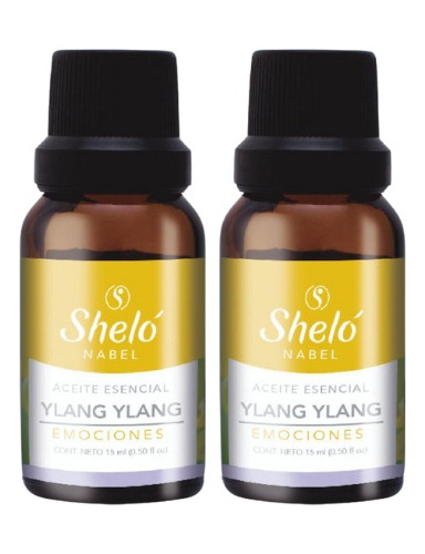 2 Pack Aceite Esencial Ylang Ylang Shelo