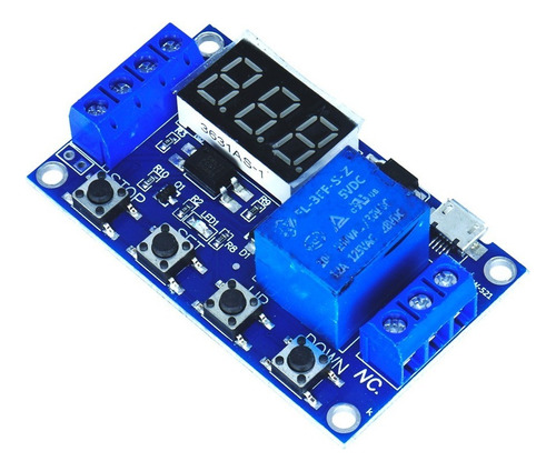 Timer Temporizador Relay Rele Retardo Desarrollo Automatizac