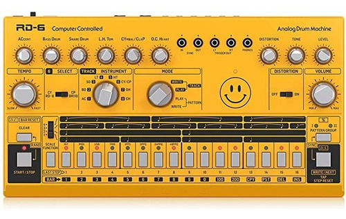 Behringer Rhythm Designer Rd-6-am - Máquina Analógica Con.