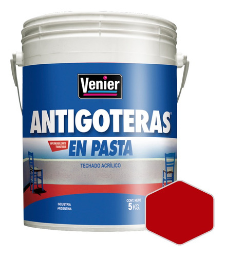 Antigoteras En Pasta Venier Membrana Impermeabilizante | 5kg