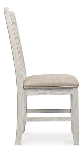 Sillas Comedor Modernas Granja, Set 2, Blanco, 45.72x55.88x9