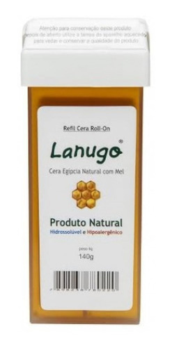 Cera depilatória natural Phitocera lanugo mel 2kg Kit 2 unidades