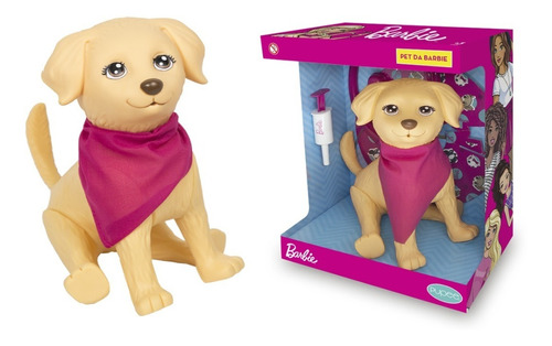 Cachorro Pet Shop Da Boneca Barbie Taff Honey +6  Acessórios