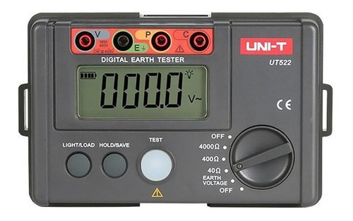 Telurómetro Medidor De Resistencia De Tierra Ut522 Uni-t