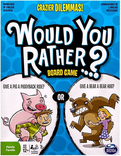 Girar Master Games - Te Gustaria - Más Loco Dilemas Juego De