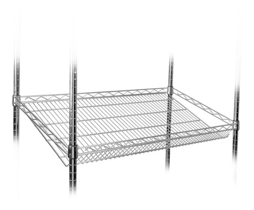 Estante Cromado Inclinado 0.92x0.47m
