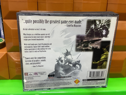 Final Fantasy Vii Ps1 Play Station 1 Completo Oferta (Usado)