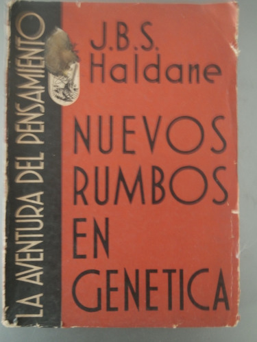 J. B. S. Haldane Nuevos Rumbos En Genética Librosretail G35