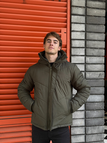 Campera Puffer Kensington Abrigada E Impermeable