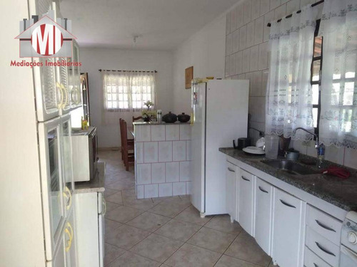 Linda Chácara Com 3 Dormitórios, Edícula, Piscina, Pomar, À Venda, 1800 M² Por R$ 410.000 - Rural - Socorro/sp - Ch0781