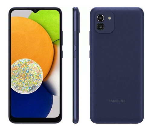 Smartphone Samsung Galaxy A03 A035m 64gb Azul