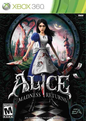 Jogo Alice Madness Returns Xbox 360 One Usado Mídia Física