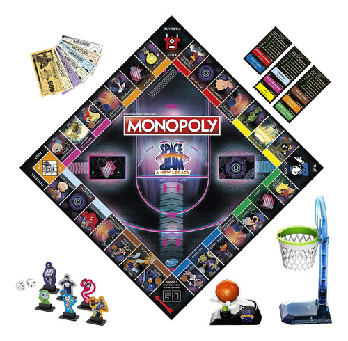 Juego De Mesa Monopoly: Space Jam A New Legacy