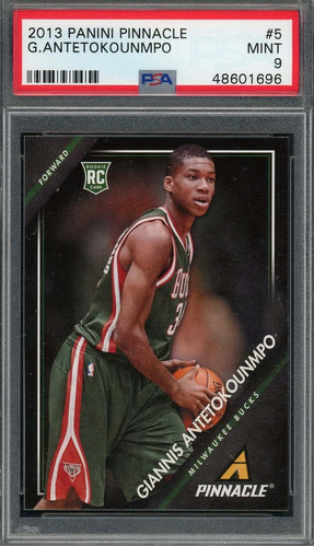 Giannis Antetokounmpo 2013 Panini Pinnacle Rookie Card Rc 5 