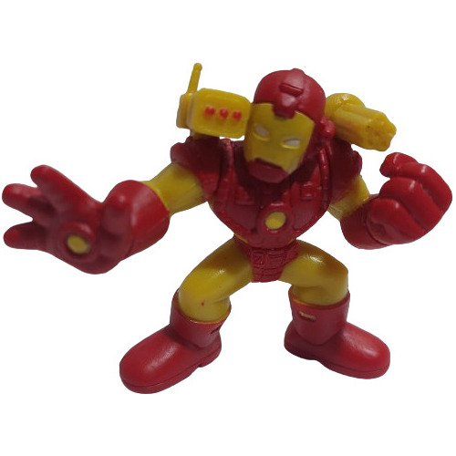 Iron Man War Machine R & Y- Marvel Super Hero Squad - Hasbro (Usado)