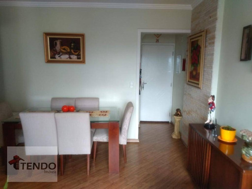 Imagem 3 de 27 de Imob01 - Apartamento 60 M² - Venda - 2 Dormitórios - 1 Suíte - Vila Valparaíso - Santo André/sp - Ap2231