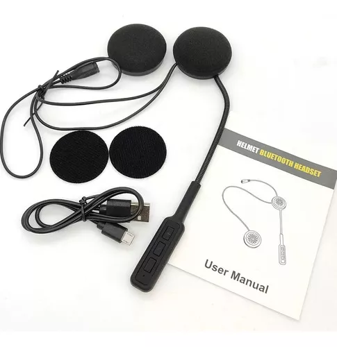 Auricular Casco Manos Libres Moto Bluetooth Mh01