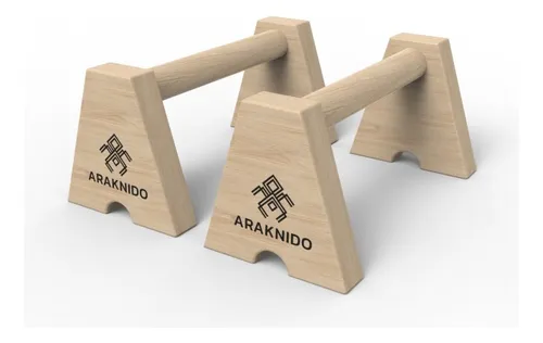 comprar Mini Barras Paralelas De Madera 17cm (par)  Araknido