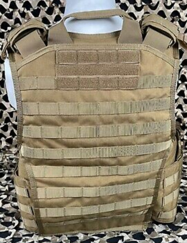 Chaleco Condor Tactica Molle Coyote Porta Placas