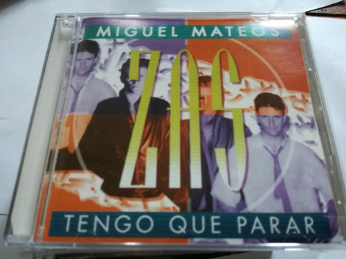 Miguel Mateos Zas - Tengo Que Para -cd