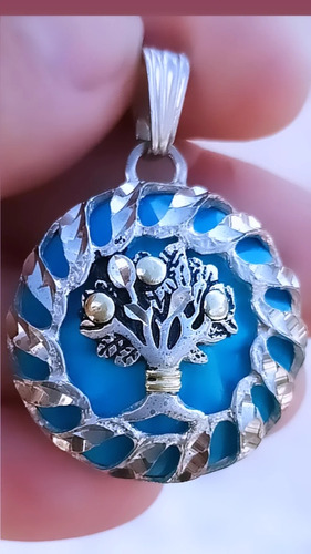 Dije De Plata Árbol De La Vida 