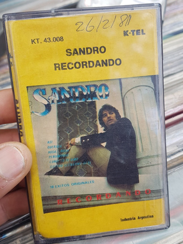 Sandro Recordando Cassette