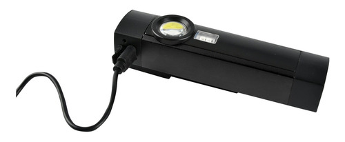 Imagen 2 de 7 de Linterna Recargable Usb Triple Función Farol Luz Uv Etheos