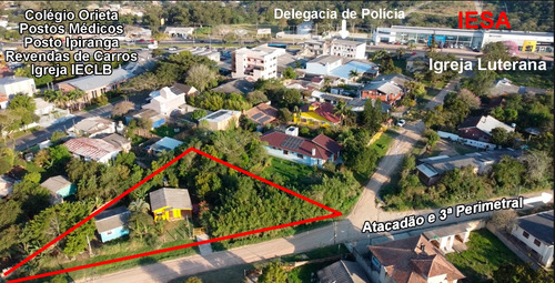 Terreno Com 2 Casas, Bairro São Lucas, Viamão/rs, Mais Ou Menos 1.300m², E 65m De Frente