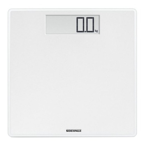 Imagen 1 de 2 de Balanza digital Soehnle Style Sense Safe 100 blanca, hasta 180 kg