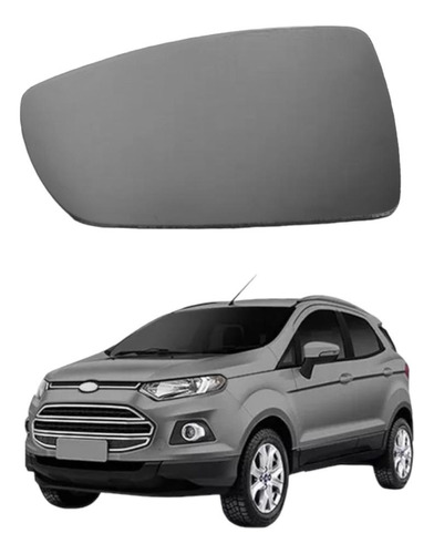 Vidrio Espejo Con Base Izquierdo Ford Ecosport Kinetic