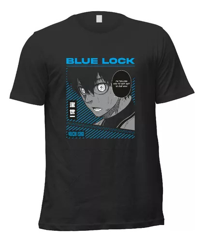 Remera Anime Blue Lock Yoichi Isagi N01 A2 Unisex