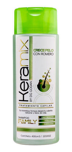 Combo Crecepelo Keramix Shampoo + Mascarilla + Ampolla