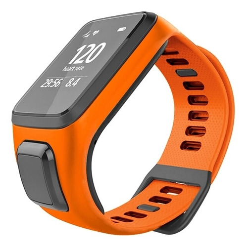 Correa De Silicona Para Tomtom Runner 3 Cardio + Music