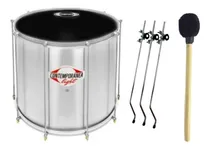 Comprar Contemporânea Surdo Alumínio 18''x45cm Pele Napa Tripé 159lt