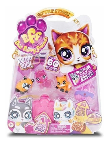 Bff Best Furry Friends Squad Pack Mejor Amigo Furry 3 Figura