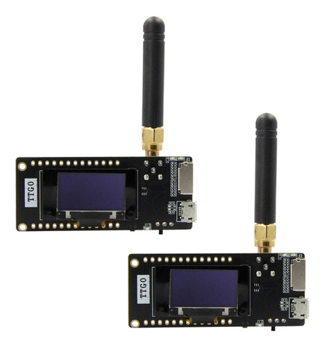 2 Módulos Inalámbricos Bluetooth Wifi Lora32 V2.1 Esp32, 433