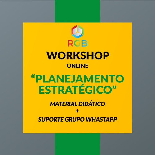 Imagem 1 de 1 de Workshop Online Sobre Planejamento Estratégico