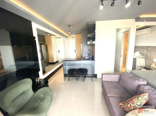 Imagem 4 de 15 de Apartamento Para Venda Em São Paulo, Campo Belo, 1 Dormitório, 1 Suíte, 1 Banheiro, 1 Vaga - Cabl1103_2-1181436