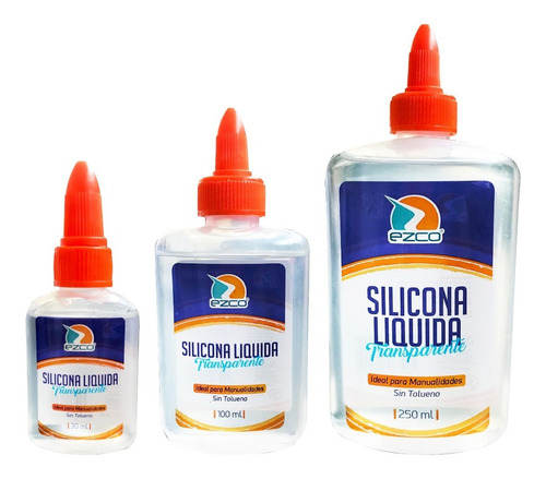 Adhesivo Silicona Liquida Ezco Multiuso 30ml