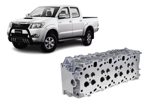 Cabeçote Hilux Pitbull 2.5 16v Td 2005 A 2012 2kdftv