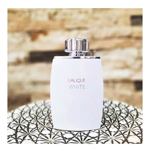 Lalique White Pour Homme 125ml Eau Toilette Pronta !