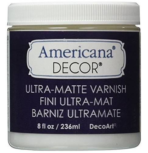 Pintura Acrílica Barniz Deco Art, 8 Onzas, Ultra Mate