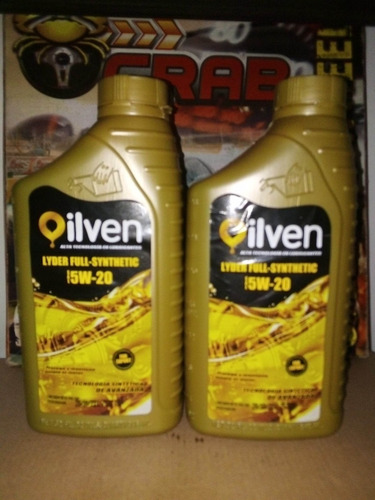 Aceite 5w20 Oilven Full Sintetico Litro 