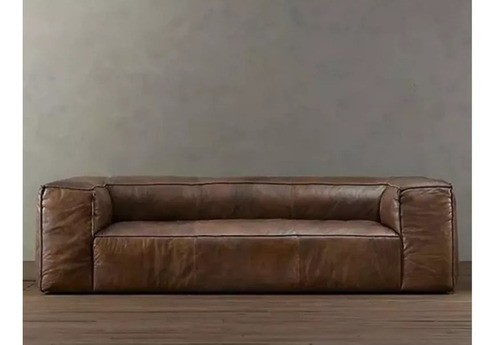 Hermoso Sofa Puro Cuero 100%