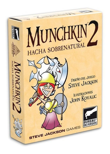 Munchkin 2 (exp) - Hacha Sobrenatural - Bureau De Juegos