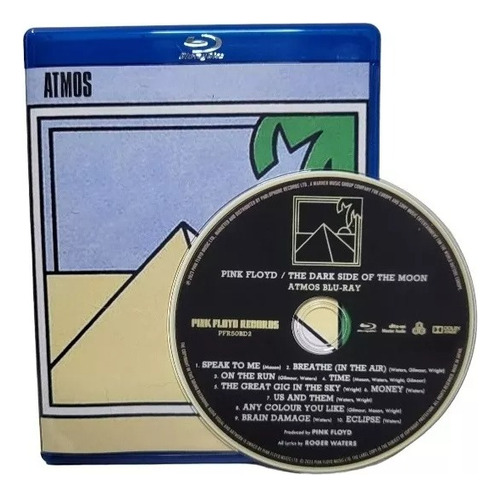 Blu-ray Audio Pink Floyd: el lado oscuro del Dolby Atmos 2023