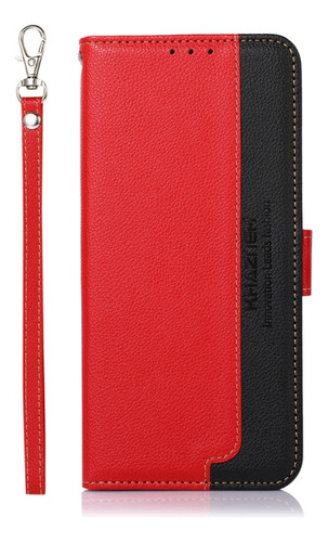 Funda De Cuero Antirrobo Con Rfid Para Xiaomi, Duradero
